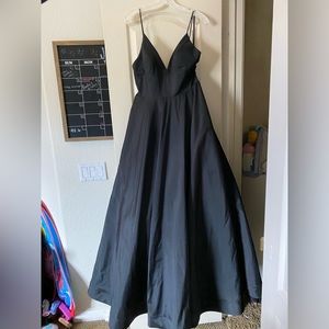 Black wedding dress